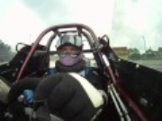 Wild Wreck Video: In-Car Footage of a Dragster Rolling Over at Speed